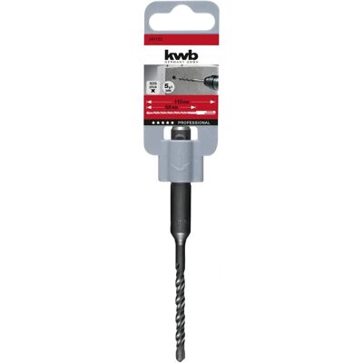 KWB 241135 Stål 40CR Borr - 5mm Diameter - 110mm Längd - SDS-Plus KWB 241135 Stål 40CR Borr - 5mm Diameter - 110mm Längd - SDS-Plus