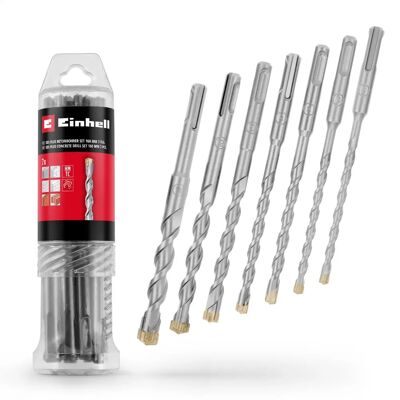 Einhell Bohrerset, SDS-Plus Hammerbohrer-Set 265510, 6-14 mm, 160 mm, 7-teilig Einhell Bohrerset, SDS-Plus Hammerbohrer-Set 265510, 6-14 mm, 160 mm, 7-teilig