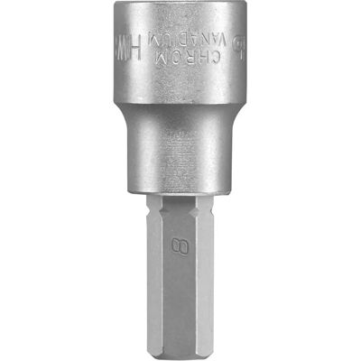 Kwb 372708 Extern sexkantskruvmejselinlägg - 8mm - 3/8 Kwb 372708 Extern sexkantskruvmejselinlägg - 8mm - 3/8