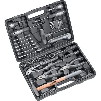 Juego de herramientas Einhell de 63 piezas - Kit de reparación doméstica Juego de herramientas Einhell de 63 piezas - Kit de reparación doméstica