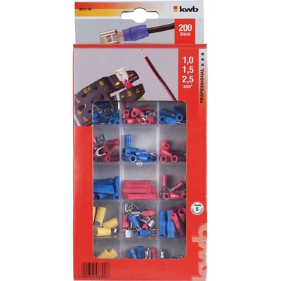 KWB 403300 Kabelverbinder-Set - Mehrfarben, 200 Stück KWB 403300 Kabelverbinder-Set - Mehrfarben, 200 Stück