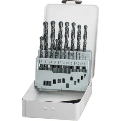 Kwb 421944 Drill Set - 19 pcs, 1-10mm, HSS, Metal Kwb 421944 Drill Set - 19 pcs, 1-10mm, HSS, Metal