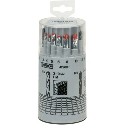Kwb 429690 Drill Set - Metal, Spiral, 18 pcs Kwb 429690 Drill Set - Metal, Spiral, 18 pcs