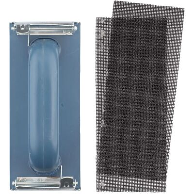 KWB 484200 - Kit de lixamento manual - Carbeto de silício KWB 484200 - Kit de lixamento manual - Carbeto de silício