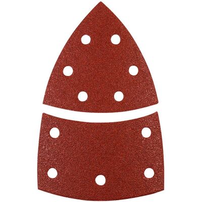 KWB - Dreieckige Schleifblätter - 12 Stück - für Holz & Metall KWB - Dreieckige Schleifblätter - 12 Stück - für Holz & Metall