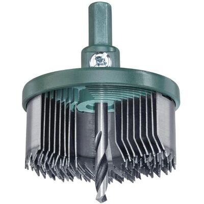 Conjunto de serras para furar KWB 498920 - 8 peças - Verde Conjunto de serras para furar KWB 498920 - 8 peças - Verde
