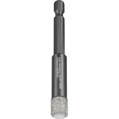 Kwb Tile Drill Bit - Diamond, 10mm, Dry Cutting Kwb Tile Drill Bit - Diamond, 10mm, Dry Cutting