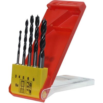 Kwb 513900 Conjunto de Brocas - 5 peças Kwb 513900 Conjunto de Brocas - 5 peças