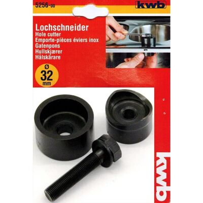 KWB Modelo 525600 Perfurador de aço para pias - Furadeira KWB Modelo 525600 Perfurador de aço para pias - Furadeira