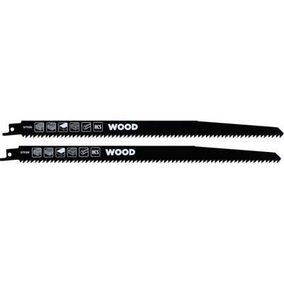 Lame de scie sabre kwb - Acier à haute teneur en carbone - 2 pcs Lame de scie sabre kwb - Acier à haute teneur en carbone - 2 pcs