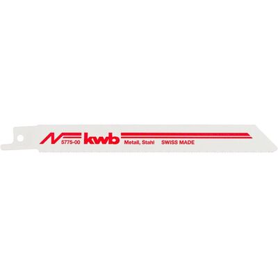 KWB 577400 Bi-metall Säbelsägeblatt - Metall/Kunststoff/Aluminium - 2 Stück KWB 577400 Bi-metall Säbelsägeblatt - Metall/Kunststoff/Aluminium - 2 Stück