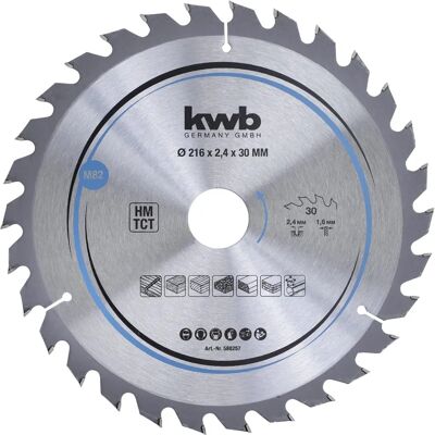 kwb 588257 Lama circolare - CleanCut - 216mm kwb 588257 Lama circolare - CleanCut - 216mm