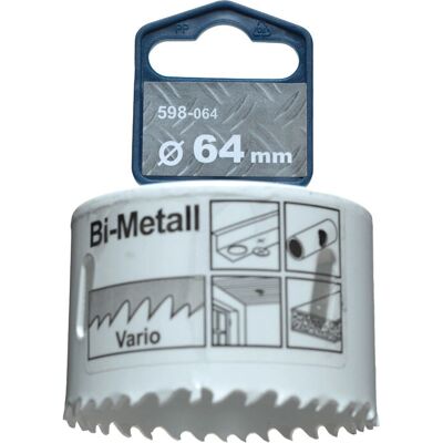 KWB 598064 Bohrer Gatenzaag - 64mm, Vario, Hochgeschwindigkeitsstahl KWB 598064 Bohrer Gatenzaag - 64mm, Vario, Hochgeschwindigkeitsstahl