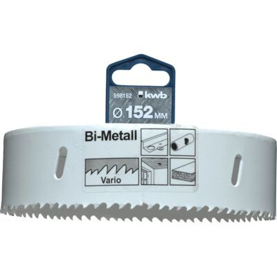 Kwb 598152 Bohrkronen - 152mm - Hochleistungsstahl - Für Stahl & Inox geeignet Kwb 598152 Bohrkronen - 152mm - Hochleistungsstahl - Für Stahl & Inox geeignet