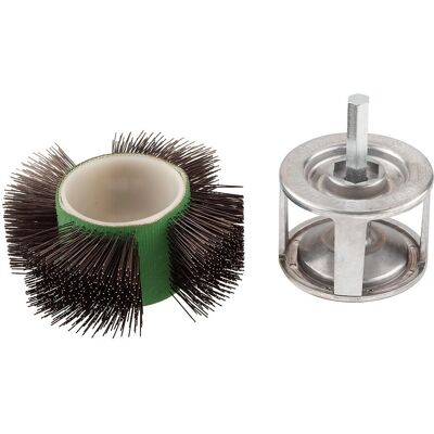 KWB - 602600 - Escova de fio de arame - Removedor de ferrugem e tinta - 110mm - Kit de limpeza potente KWB - 602600 - Escova de fio de arame - Removedor de ferrugem e tinta - 110mm - Kit de limpeza potente