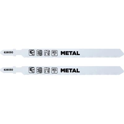 KWB 626050 Sågblad för sticksåg - Hög-hastighetsstål (HSS) - Mångsidig för metall KWB 626050 Sågblad för sticksåg - Hög-hastighetsstål (HSS) - Mångsidig för metall