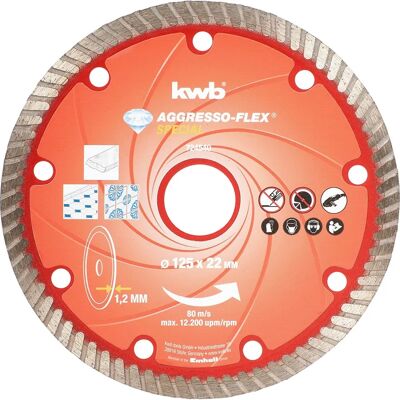 kwb 724540 Diamantskiva - 125 mm kwb 724540 Diamantskiva - 125 mm