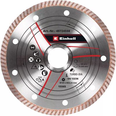 Einhell 49724550 Disque diamanté pour meuleuse Einhell 49724550 Disque diamanté pour meuleuse