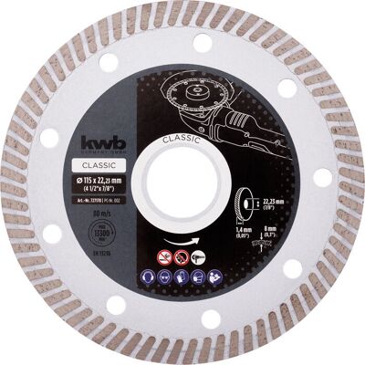 Accessorio per smerigliatrice angolare kwb 727570 - Disco diamantato Accessorio per smerigliatrice angolare kwb 727570 - Disco diamantato