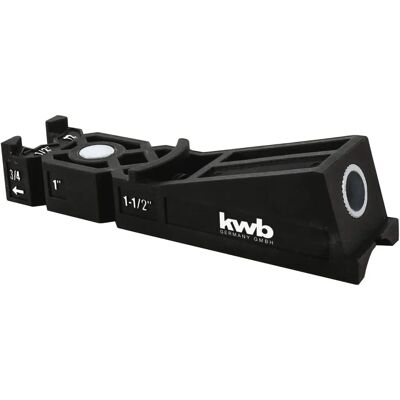 KWB Pocket Hole Jig Set - Adjustable Depth, Fits 12-38mm Wood KWB Pocket Hole Jig Set - Adjustable Depth, Fits 12-38mm Wood