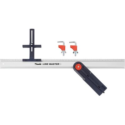 KWB - Juego de guías de precisión para trabajos en madera Line Master 49784008 KWB - Juego de guías de precisión para trabajos en madera Line Master 49784008