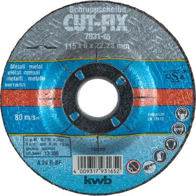 Disco de moagem para metal KWB 22cm - Durável, Alta velocidade, Versátil Disco de moagem para metal KWB 22cm - Durável, Alta velocidade, Versátil