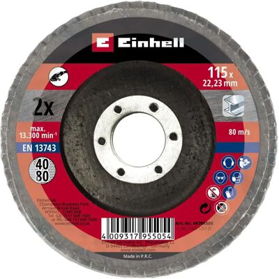 Einhell 115x22mm Universale Schleifscheiben - Set 2 Einhell 115x22mm Universale Schleifscheiben - Set 2