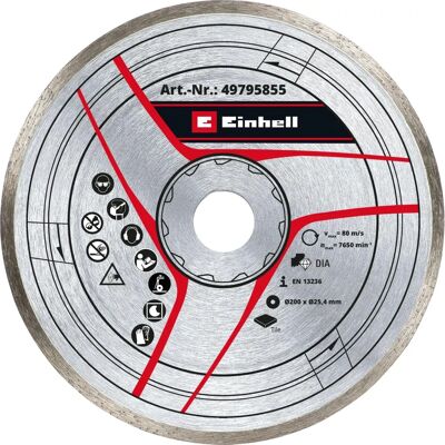 Einhell Diamanttrennscheibe 200x25,4mm - diamond cutting disc Einhell Diamanttrennscheibe 200x25,4mm - diamond cutting disc