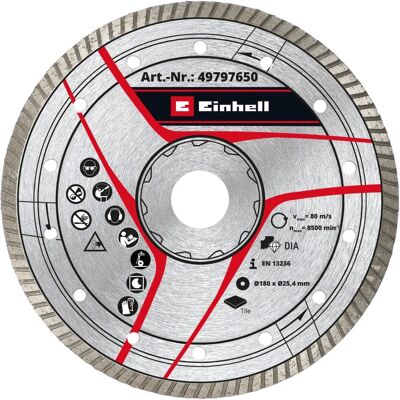 Kwb Diamantscheibe - Stein & Fliesen - 180mm Kwb Diamantscheibe - Stein & Fliesen - 180mm