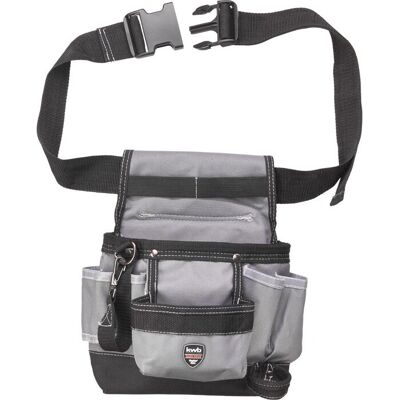 Cinturão de ferramentas KWB 907710 - Nylon durável com múltiplos bolsos Cinturão de ferramentas KWB 907710 - Nylon durável com múltiplos bolsos