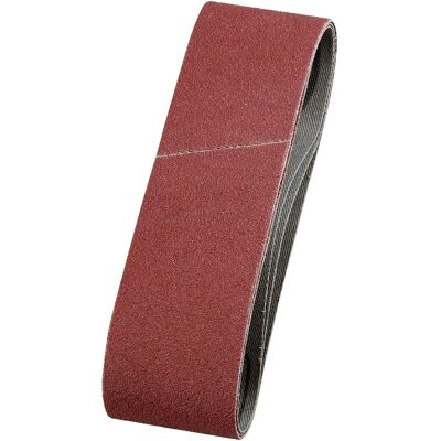 Nastri abrasivi KWB 40x305mm - 3 pezzi - Grana 100 Nastri abrasivi KWB 40x305mm - 3 pezzi - Grana 100