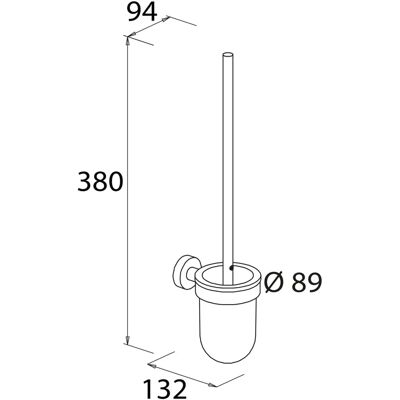 Bravat Varuna Matt Schwarz WC-Wandgarnitur - Toilet Wall Set Bravat Varuna Matt Schwarz WC-Wandgarnitur - Toilet Wall Set