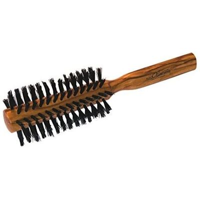 Brosse à cheveux en olivier - Ronde - Outil de soins capillaires Brosse à cheveux en olivier - Ronde - Outil de soins capillaires