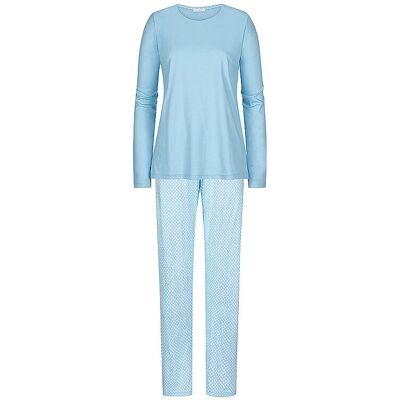 Mey Modelo 14037 Pijama - Azul - Manga larga Mey Modelo 14037 Pijama - Azul - Manga larga