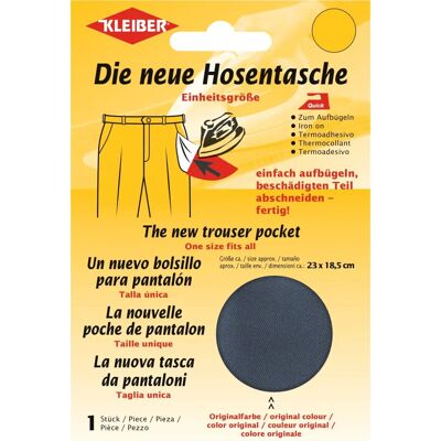 Kleiber Model - Grijze Katoen-Polyester Reparatiezakje Kleiber Model - Grijze Katoen-Polyester Reparatiezakje