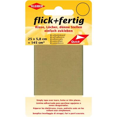 Nastro di riparazione KLEIBER - Flick Plus Fertig - Nylon autoadesivo, 250x58mm Nastro di riparazione KLEIBER - Flick Plus Fertig - Nylon autoadesivo, 250x58mm