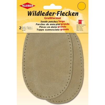 Kleiber - 854-05 - beige - 16x10 cm - patch Kleiber - 854-05 - beige - 16x10 cm - patch