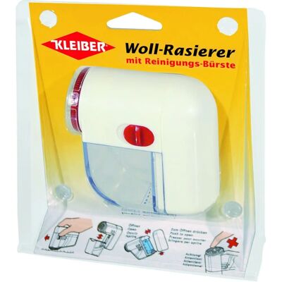 Kleiber Mini Éliminateur de Peluches Blanc/Rouge - Éliminateur de Peluches Kleiber Mini Éliminateur de Peluches Blanc/Rouge - Éliminateur de Peluches