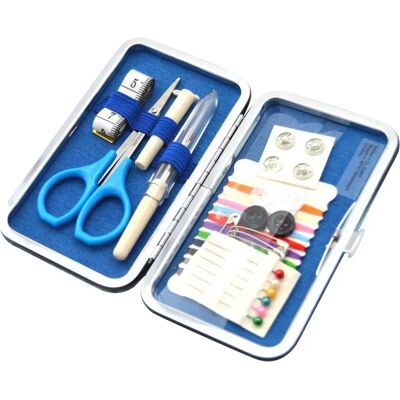 Kit de couture KLEIBER 24 pièces - Bleu, Sécurité, Pratique - Publicité Kit de couture KLEIBER 24 pièces - Bleu, Sécurité, Pratique - Publicité