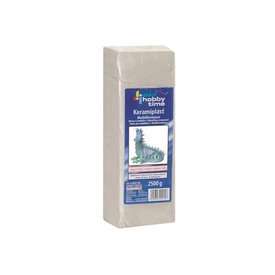 GLOREX 68070201 Argile à modeler - Blanc - 1kg - Type de produit GLOREX 68070201 Argile à modeler - Blanc - 1kg - Type de produit