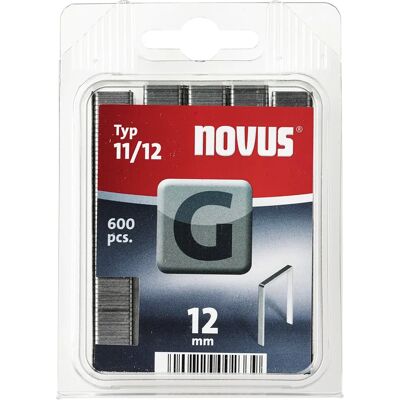 Novus Modèle 11/12 mm G Type Agrafeuse - Fixation de films - Publicité Novus Modèle 11/12 mm G Type Agrafeuse - Fixation de films - Publicité