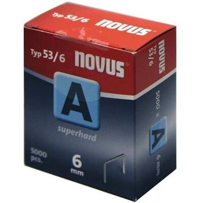 Novus 042-0516 a 53 - Heftklammer - 6 mm - 5000 st Novus 042-0516 a 53 - Heftklammer - 6 mm - 5000 st