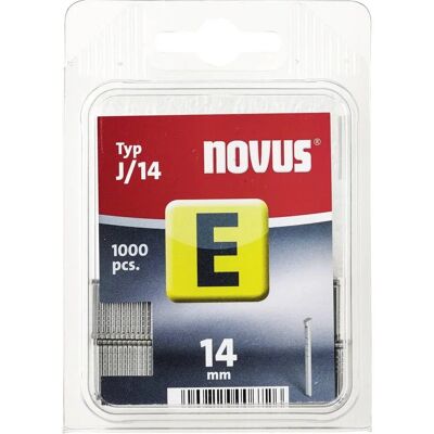 Chiodi Novus Modello 044-0073 - 14mm-1.2mm - Tipo J - 1000 pz Chiodi Novus Modello 044-0073 - 14mm-1.2mm - Tipo J - 1000 pz