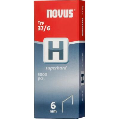 Novus Modèle 37/6 Agrafes en fil super dur pour textiles - Agrafes - Publicité Novus Modèle 37/6 Agrafes en fil super dur pour textiles - Agrafes - Publicité