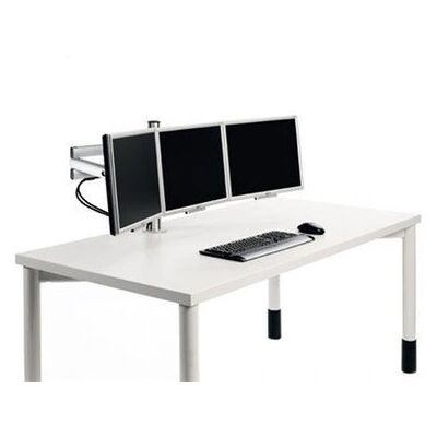 Novus TSS Trio - Support ergonomique pour moniteurs - 3 écrans - Publicité Novus TSS Trio - Support ergonomique pour moniteurs - 3 écrans - Publicité