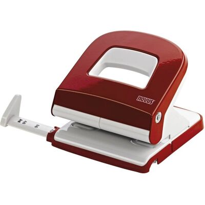 Novus E225 Perforatrice - 25 feuilles rouge Novus E225 Perforatrice - 25 feuilles rouge