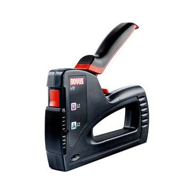 Novus J-17 Handtacker - Pneumatisch, ergonomischer Griff, Schnellwechsel Novus J-17 Handtacker - Pneumatisch, ergonomischer Griff, Schnellwechsel