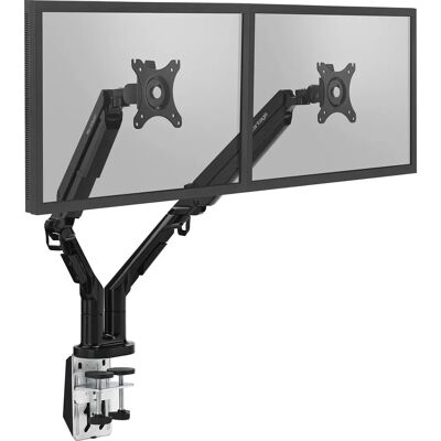 Vantage Black Dual Monitor Arm - Monitor Support for 17-32 Inch Screens Vantage Black Dual Monitor Arm - Monitor Support for 17-32 Inch Screens