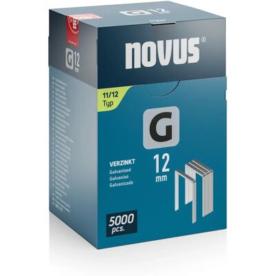 Novus Tools 042-0768 Flad tråd hæfteklammer - 5000 stk - Für Hammerbefestigung Novus Tools 042-0768 Flad tråd hæfteklammer - 5000 stk - Für Hammerbefestigung