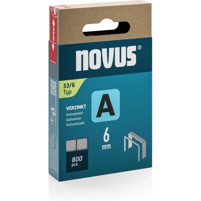 Novus 53 Nadeln - Dünner Draht - 800 St Novus 53 Nadeln - Dünner Draht - 800 St